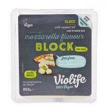 Violife pizzára olvadós növényi készítmény tömb mozarella ízű 200g