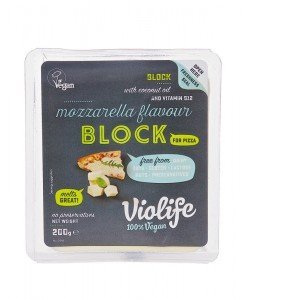 Violife pizzára olvadós növényi készítmény tömb mozarella ízű 200g