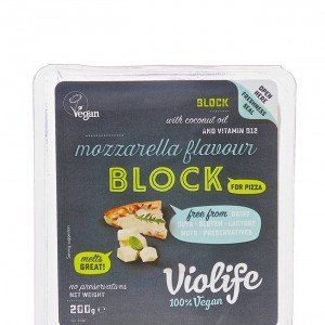 Violife pizzára olvadós növényi készítmény tömb mozarella ízű 200g