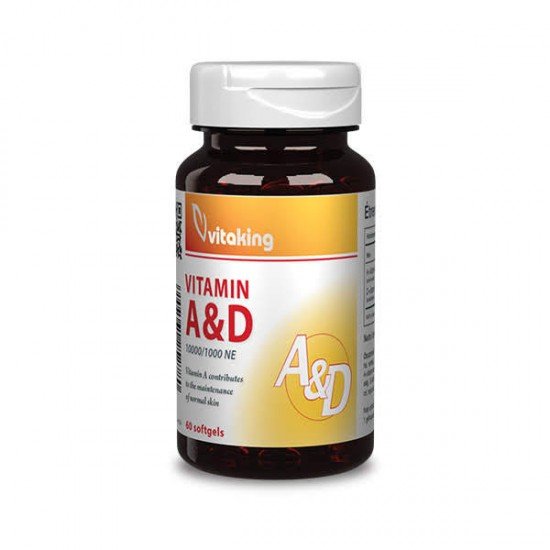 Vitaking a-d vitamin kapszula 60db