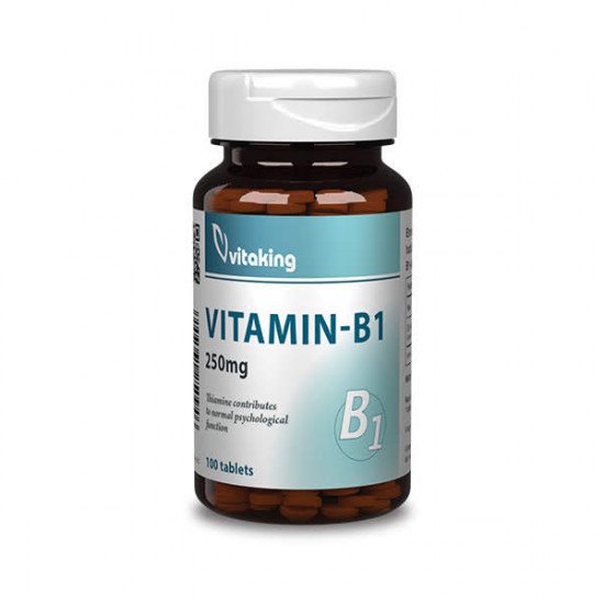 Vitaking B-1 vitamin tabletta 100db