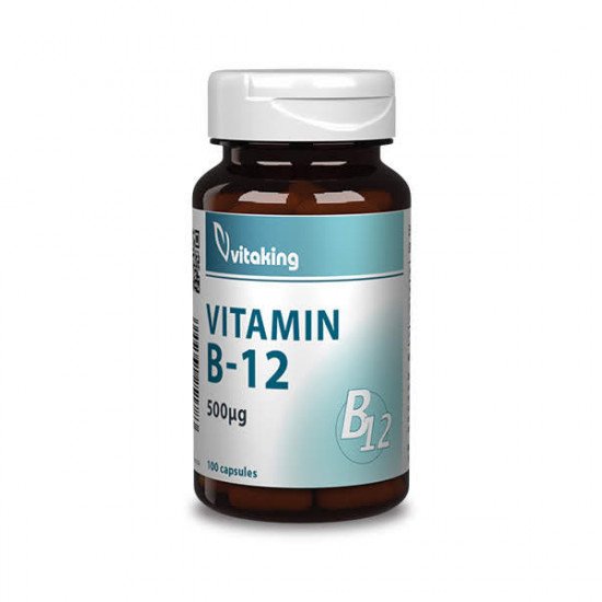 Vitaking b-12 vitamin kapszula 500 mg 100db