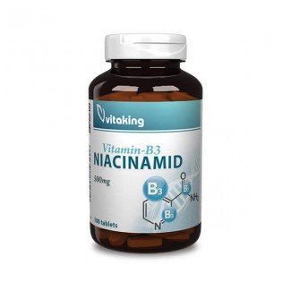 Vitaking B3-Niacinamid 500mg tabletta 100db