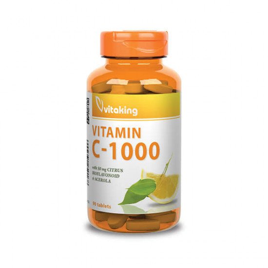 Vitaking C-1000 Bioflavonoid tabletta 90db