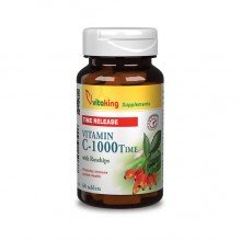 Vitaking c-1000 csipkebogyó tabletta nyújtott 60db