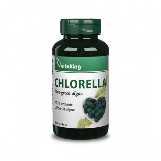 Vitaking Chlorella alga 500mg tabletta 200db