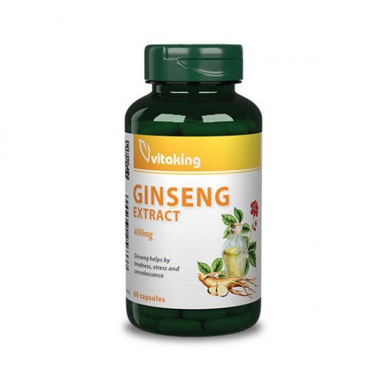 Vitaking Ginzeng kivonat 400mg kapszula 60db