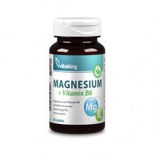 Vitaking Magnézium Citrát + B6-vitamin tabletta 30db