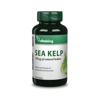 Vitaking Sea Kelp 100mg 150mcg tabletta 90db