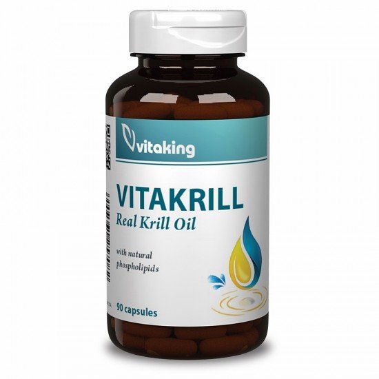 Vitaking VitaKrill 500mg gélkapszula 90db
