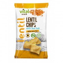 Vital lencse chips tengeri sós gluténmentes 65g