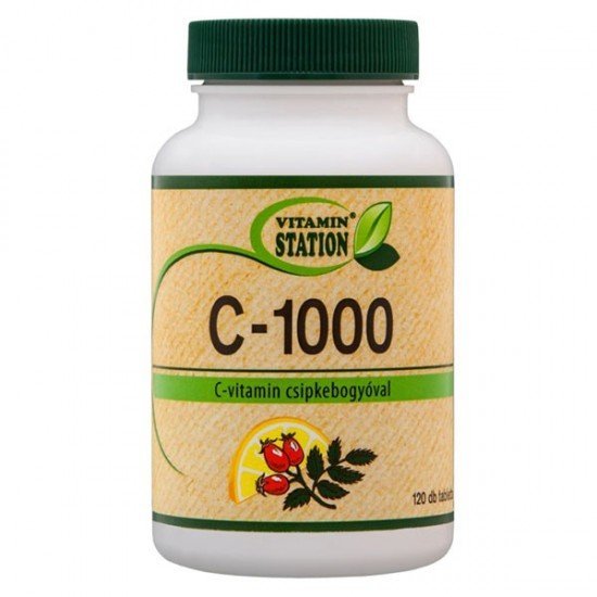 Vitamin station c-1000 tabletta 120db