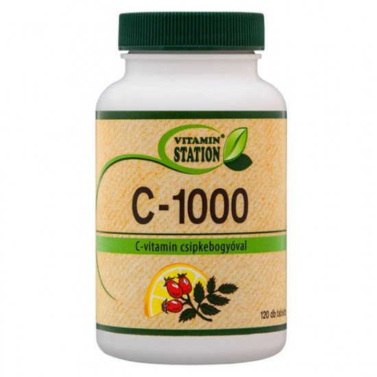 Vitamin station c-1000 tabletta 120db