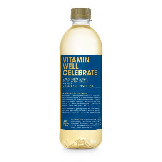 Vitamin Well Celebrate üdítőital 500ml