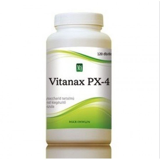 Max-Immun Vitanax px-4 étrend kiegészitö kapszula 120db