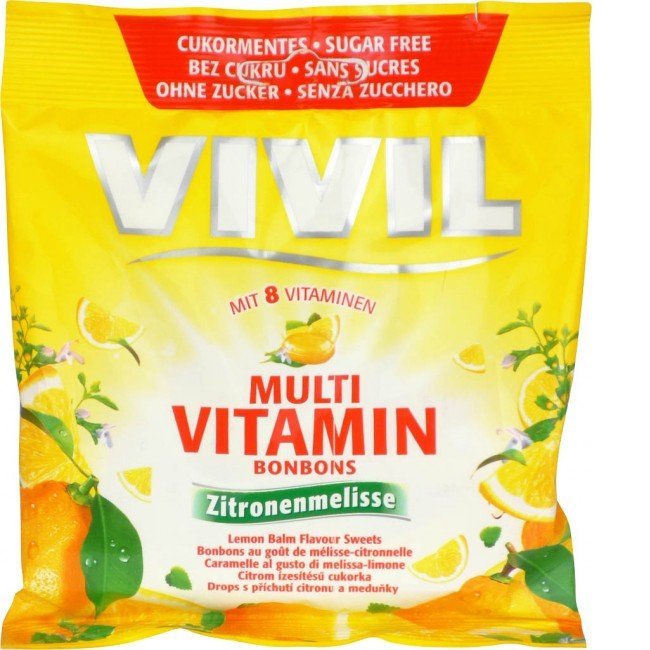 Vivil multivitamin lemon cukor 60g Vivil multivitamin lemon cukor 60g