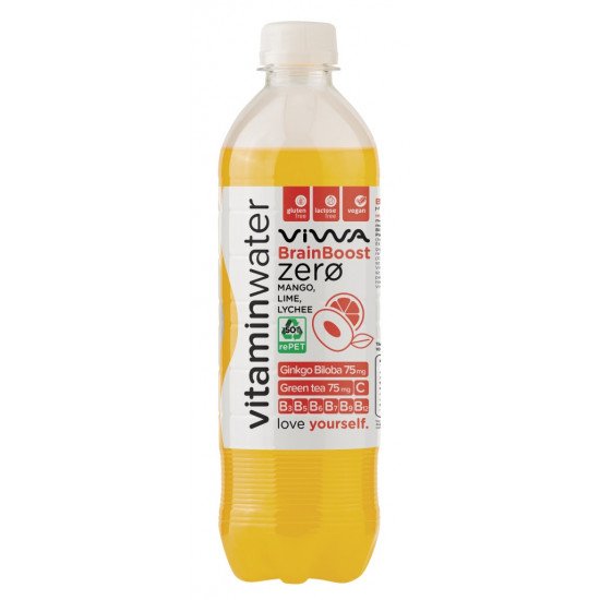 Viwa vitamin water brainboost 500ml