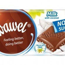 Wawel cukormentes tejcsokoládé kókuszos 100g