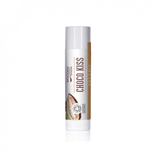 Wooden spoon Choco kiss bio ajakbalzsam 4,3g Wooden spoon Choco kiss bio ajakbalzsam 4,3g