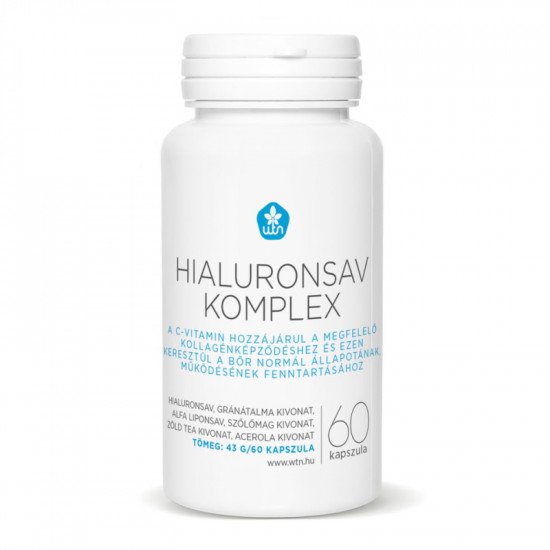 Wtn hialuronsav komplex a normál bőrért 60db Wtn hialuronsav komplex a normál bőrért 60db
