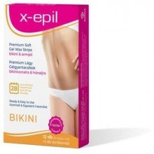 X-Epil gélgyantacsíkok bikini-hónalj 12db