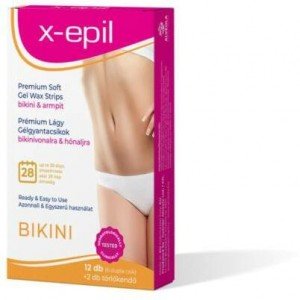 X-Epil gélgyantacsíkok bikini-hónalj 12db