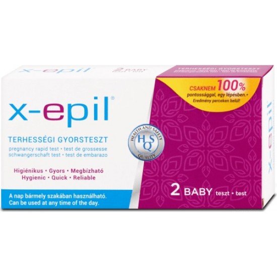 X-Epil terhességi gyorsteszt 2db