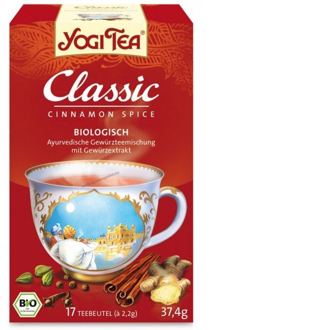 Yogi bio classic fahéjas tea 17 filter