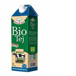 Zöldfarm bio tej 1.5 % uht /Tartós/ 1000ml