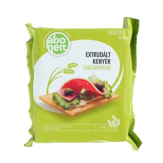 Abonett extrudált kenyér rozsos 100g 