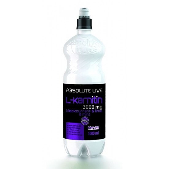 Absolute l-bcca+l-glutamat feketeribizli ital 1000ml