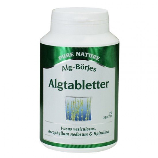 Alg-börje spirulina tabletta 250db