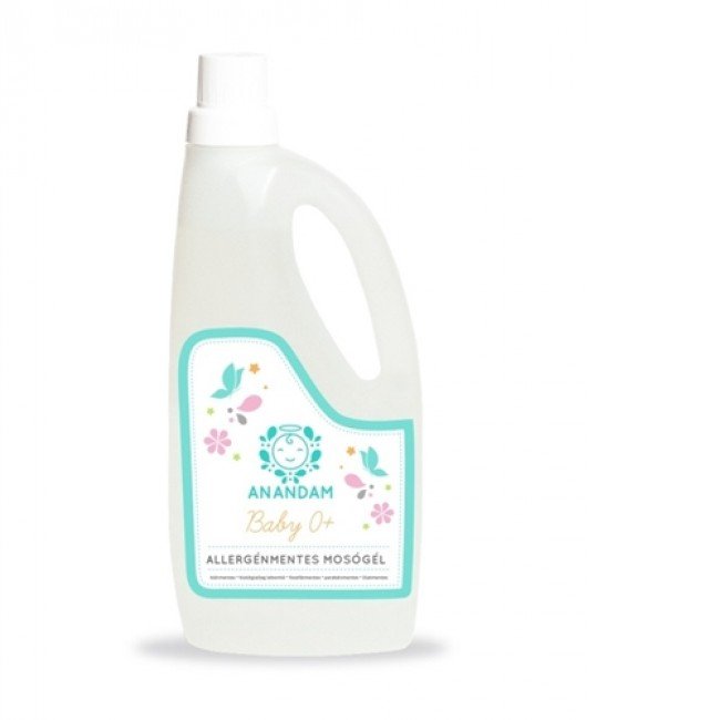 Anandam baby allergénmentes mosógél 0m+ 1000ml Anandam baby allergénmentes mosógél 0m+ 1000ml