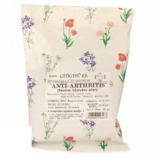 Boszy Anti-arthritis szálas tea reuma, köszvény ellen 50g