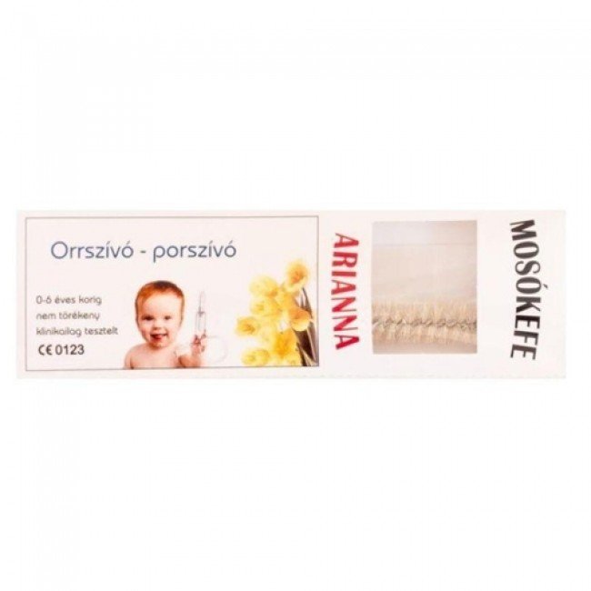 Arianna orrszívó-porszívó mosókefe 1db
