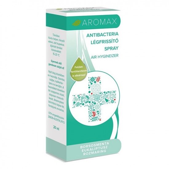 Aromax antibakteriális spray borsmenta-eukaliptusz-rozmaring 20ml