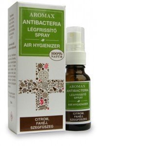 Aromax antibakteriális spray citrom-fahéj-szegfűszeg 20ml Aromax antibakteriális spray citrom-fahéj-szegfűszeg 20ml