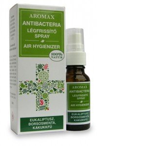 Aromax antibakteriális spray eukaliptusz-Borsosmenta-kakukkfű 20ml Aromax antibakteriális spray eukaliptusz-Borsosmenta-kakukkfű 20ml