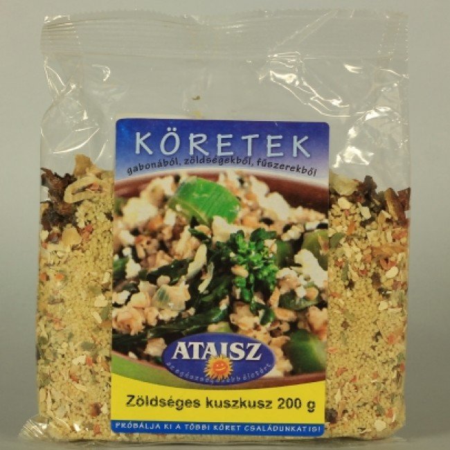 Ataisz kuszkusz köret zöldséges 200g Ataisz kuszkusz köret zöldséges 200g
