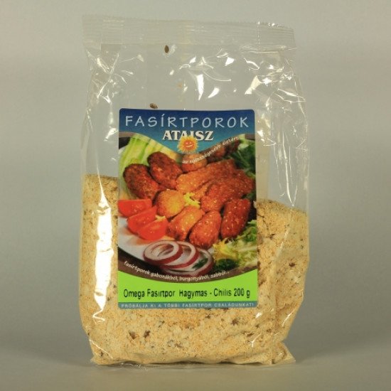 Ataisz omega fasírtpor hagymás-Chilis 200g 