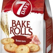 Bake rolls kétszersült baconos 106805 80g 