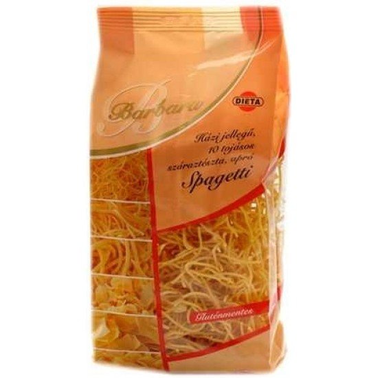 Barbara gluténmentes tészta spagetti 200g 