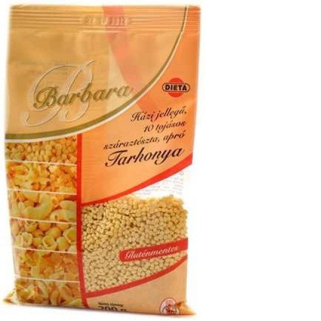 Barbara gluténmentes tészta tarhonya 200g 