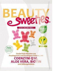 Beauty sweeties cukormentes vegán gumicukor nyuszik 125g
