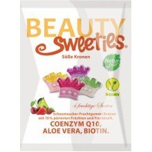 Beauty sweeties gluténmentes vegán gumicukor crowns 125g