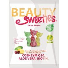 Beauty sweeties gluténmentes vegán gumicukor jelly cats 125g