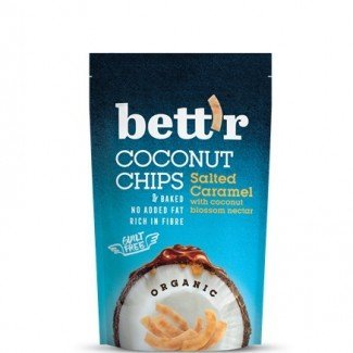 Bett'r bio kókusz chips sós-karamell 70g