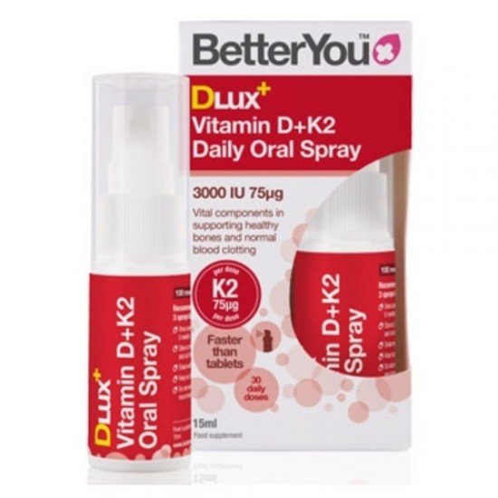 Better you dlux d+k2 szájspray 15ml