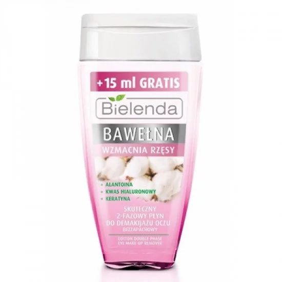 Bielenda gyapot szemfesték lemosó 125ml+15ml Bielenda gyapot szemfesték lemosó 125ml+15ml