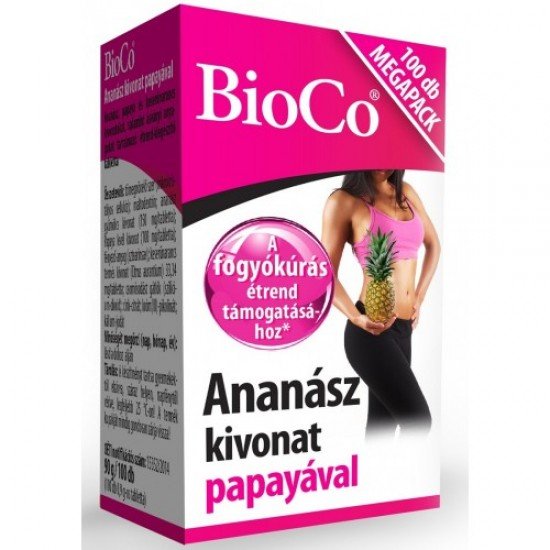 Bioco ananász papaya megapack 100db